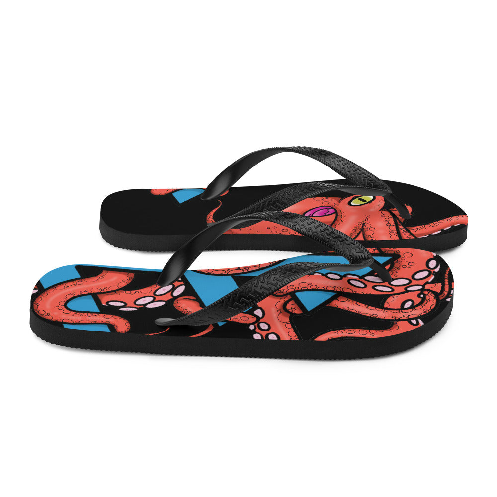 Strangle Expert Octopus Flip-Flops