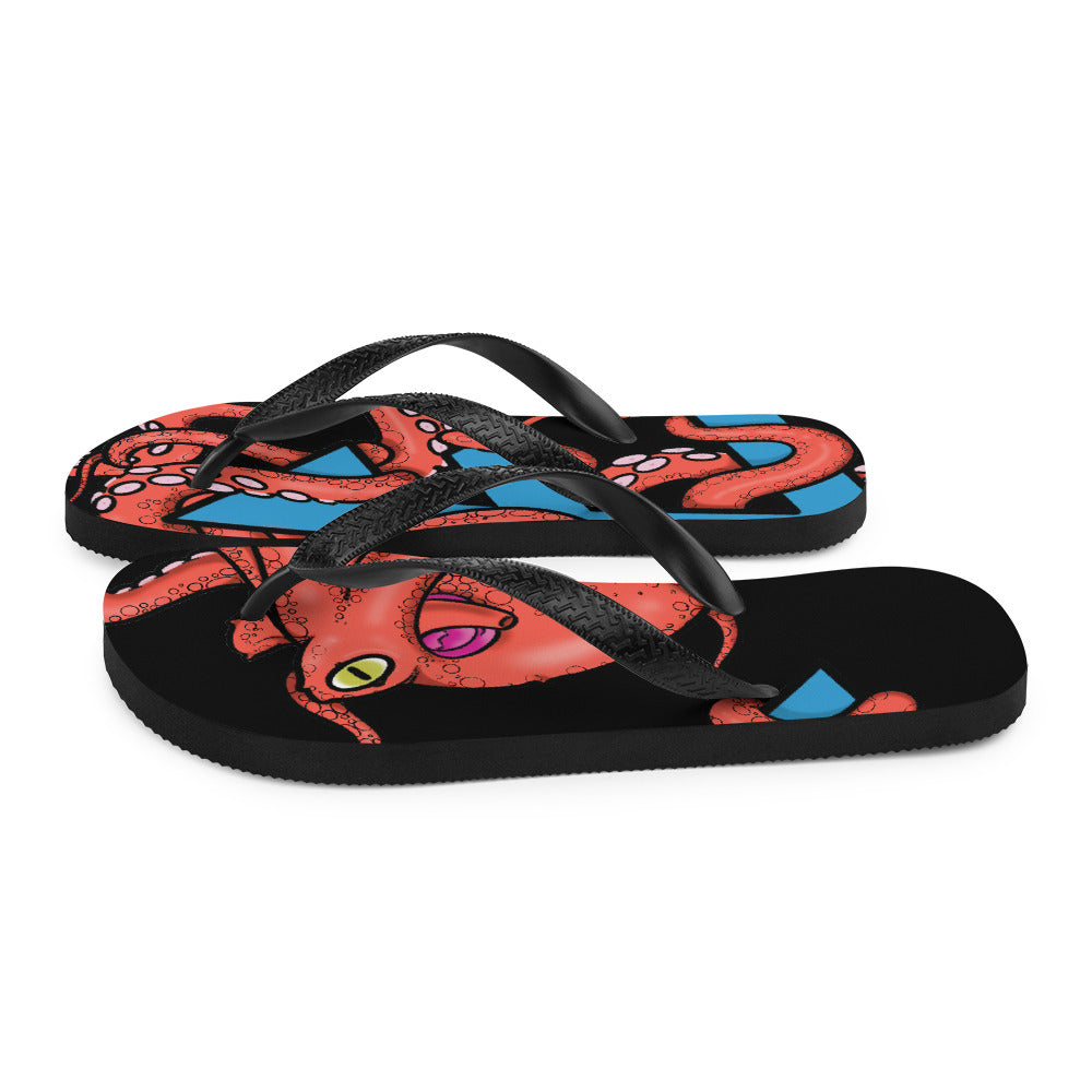 Strangle Expert Octopus Flip-Flops